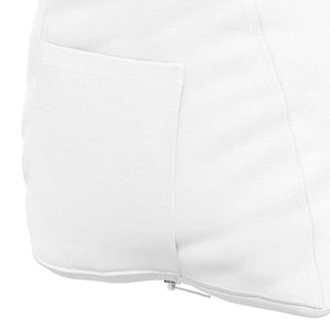 Cuscino per Schiena Bianco 60 x 20 x 50 cm Tessuto 42015042