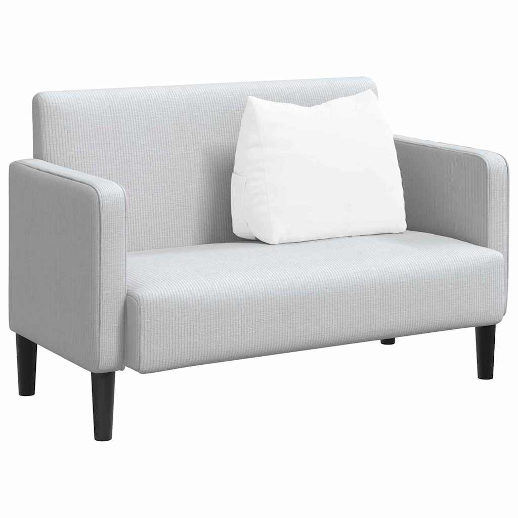 Cuscino per Schiena Bianco 60 x 20 x 50 cm Tessuto 42015042