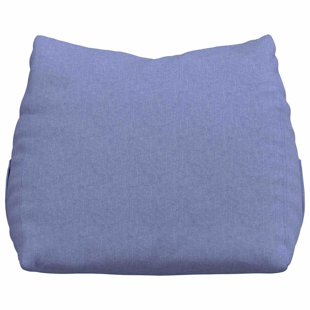 Cuscino per Schiena Blu jeans 60 x 20 x 50 cm Tessuto 42015045
