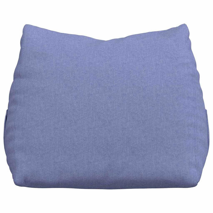 Cuscino per Schiena Blu jeans 60 x 20 x 50 cm Tessuto 42015045