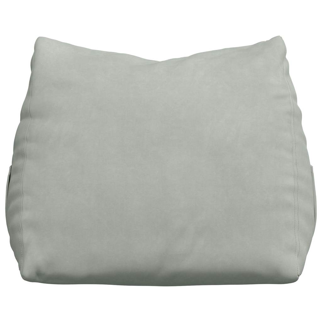 Cuscino per Schiena Grigio chiaro 60 x 20 x 50 cm 42015048