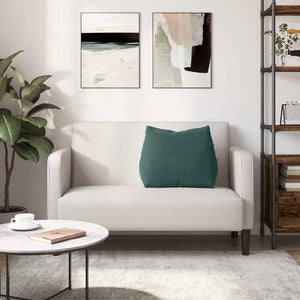 Cuscino per Schiena Verde Scuro 60 x 20 x 50 cm 42015050