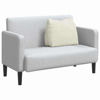 Cuscino per Schiena Crema 60 x 20 x 50 cm Tessuto in Cords 42015057