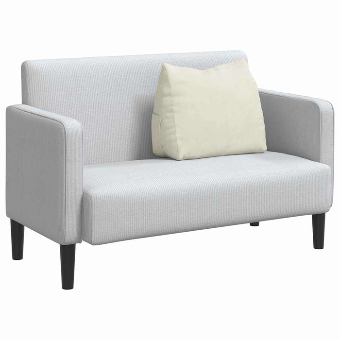 Cuscino per Schiena Crema 60 x 20 x 50 cm Tessuto in Cords 42015057