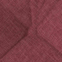 Cuscini per Seduta 4 pcs Rosso Vino 40 x 40 x 12 cm Tessuto 42015063