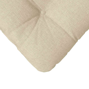 Cuscini per Seduta 4 pcs Crema 40 x 40 x 12 cm Tessuto 42015067