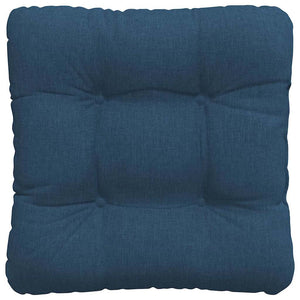Cuscini per Seduta 4 pcs Blu 40 x 40 x 12 cm Tessuto 42015068