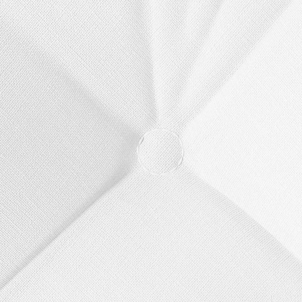 Cuscini per Seduta 4 pcs Bianco 40 x 40 x 12 cm Tessuto 42015071
