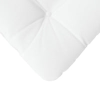 Cuscini per Seduta 4 pcs Bianco 40 x 40 x 12 cm Tessuto 42015071