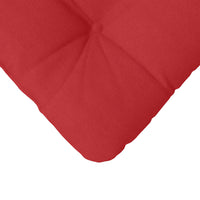 Cuscini per Seduta 4 pcs Rosso 40 x 40 x 12 cm Tessuto 42015072
