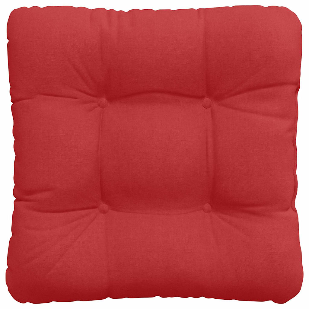 Cuscini per Seduta 4 pcs Rosso 40 x 40 x 12 cm Tessuto 42015072