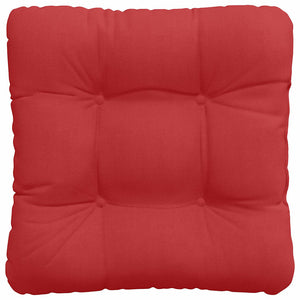Cuscini per Seduta 4 pcs Rosso 40 x 40 x 12 cm Tessuto 42015072