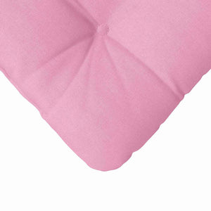 Cuscini per Seduta 4 pcs Rosa 40 x 40 x 12 cm Tessuto 42015075