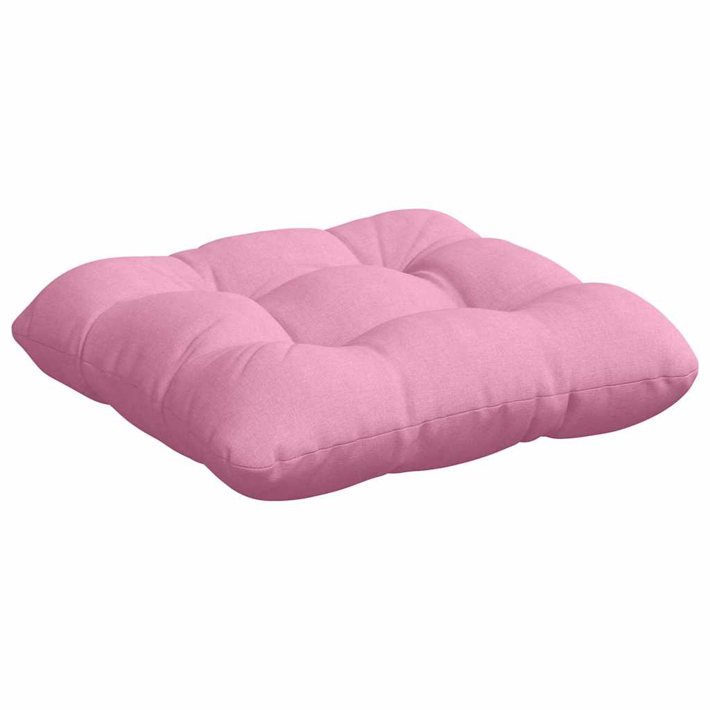 Cuscini per Seduta 4 pcs Rosa 40 x 40 x 12 cm Tessuto 42015075