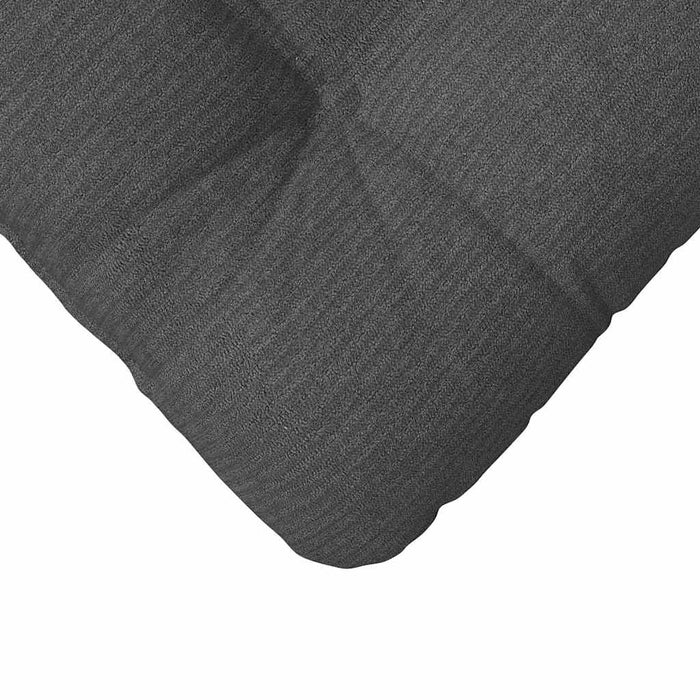 Cuscini per Seduta 4 pcs Grigio scuro 40 x 40 cm 42015096