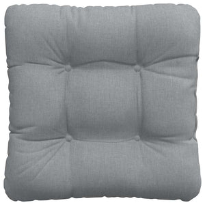 Cuscini per Seduta 4 pcs Grigio chiaro 45 x 45 x 12 cm Tessuto 42015103