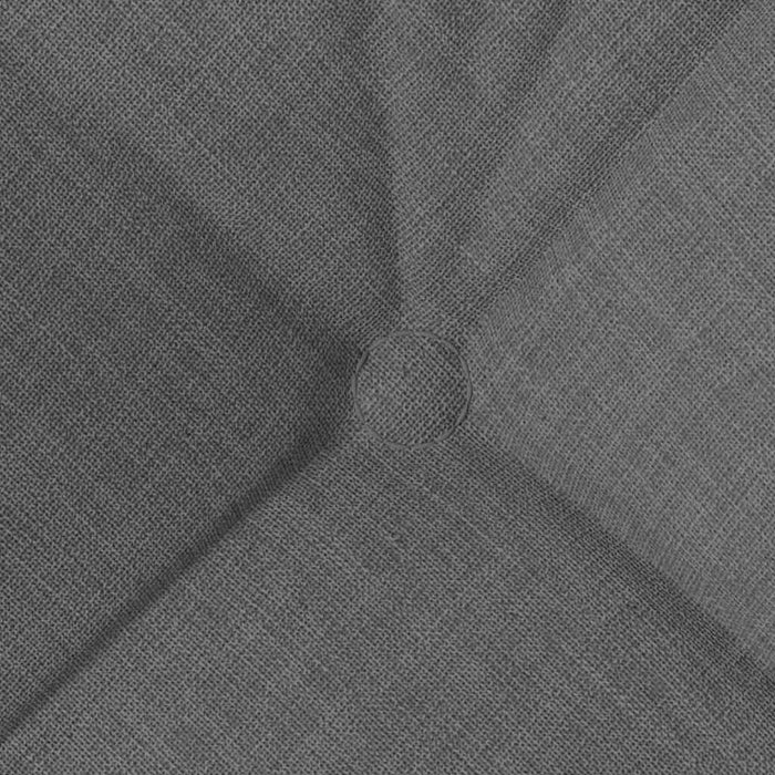 Cuscini per Seduta 4 pcs Grigio scuro 45 x 45 x 12 cm Tessuto 42015104