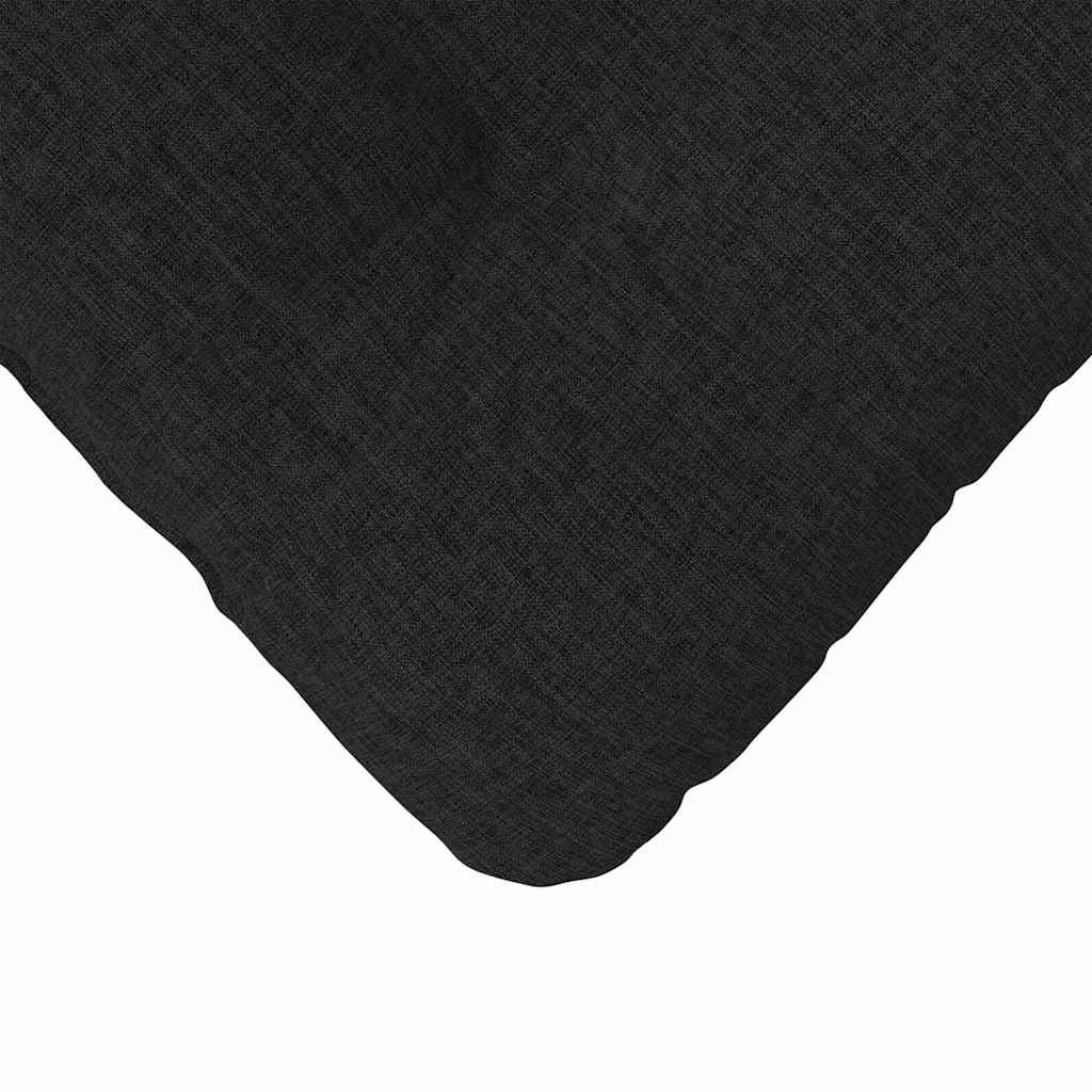 Cuscini per Seduta 4 pcs Nero 45 x 45 x 12 cm Tessuto 42015105