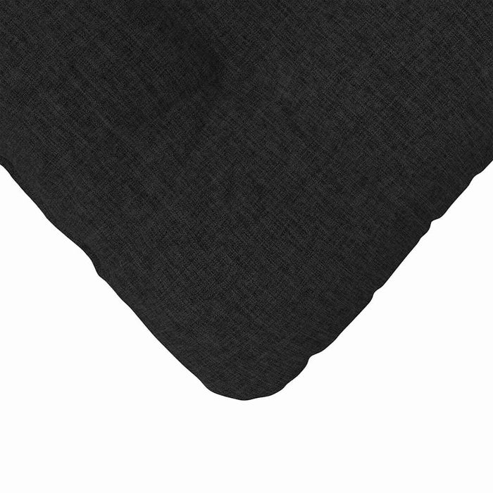 Cuscini per Seduta 4 pcs Nero 45 x 45 x 12 cm Tessuto 42015105