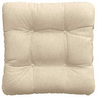 Cuscini per Seduta 4 pcs Crema 45 x 45 x 12 cm Tessuto 42015110