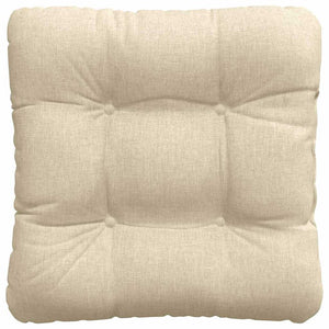 Cuscini per Seduta 4 pcs Crema 45 x 45 x 12 cm Tessuto 42015110