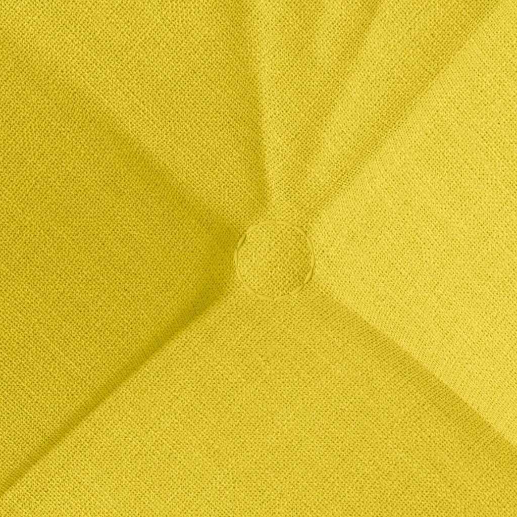 Cuscini per Seduta 4 pcs Giallo Chiaro 45 x 45 x 12 cm Tessuto 42015112
