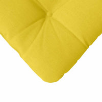 Cuscini per Seduta 4 pcs Giallo Chiaro 45 x 45 x 12 cm Tessuto 42015112