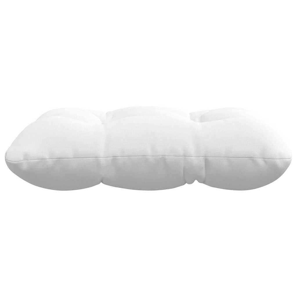 Cuscini per Seduta 4 pcs Bianco 45 x 45 x 12 cm Tessuto 42015114