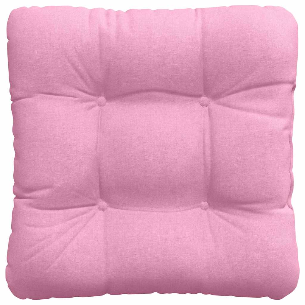 Cuscini per Seduta 4 pcs Rosa 45 x 45 x 12 cm Tessuto 42015118