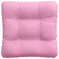 Cuscini per Seduta 4 pcs Rosa 45 x 45 x 12 cm Tessuto 42015118