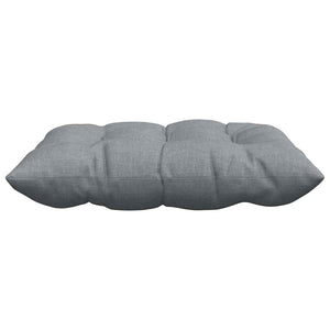 Cuscini per Seduta 2 pcs Grigio chiaro 40 x 40 x 6 cm Tessuto 42015146