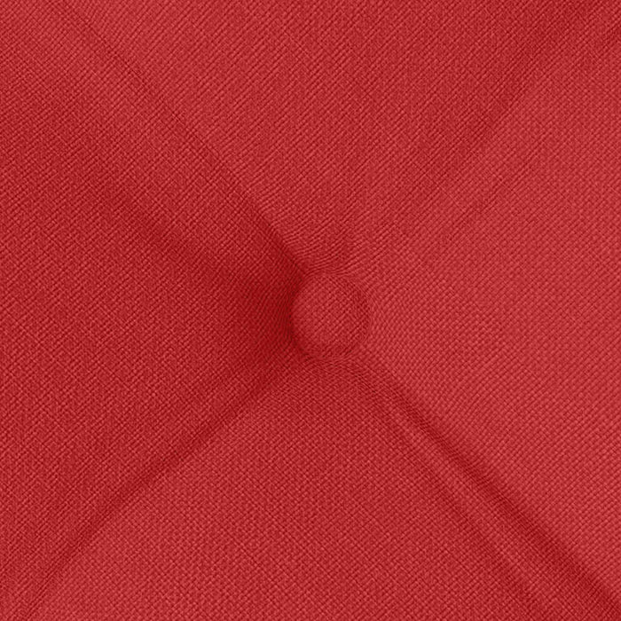 Cuscini per Seduta 2 pcs Rosso 40 x 40 x 6 cm Tessuto 42015158