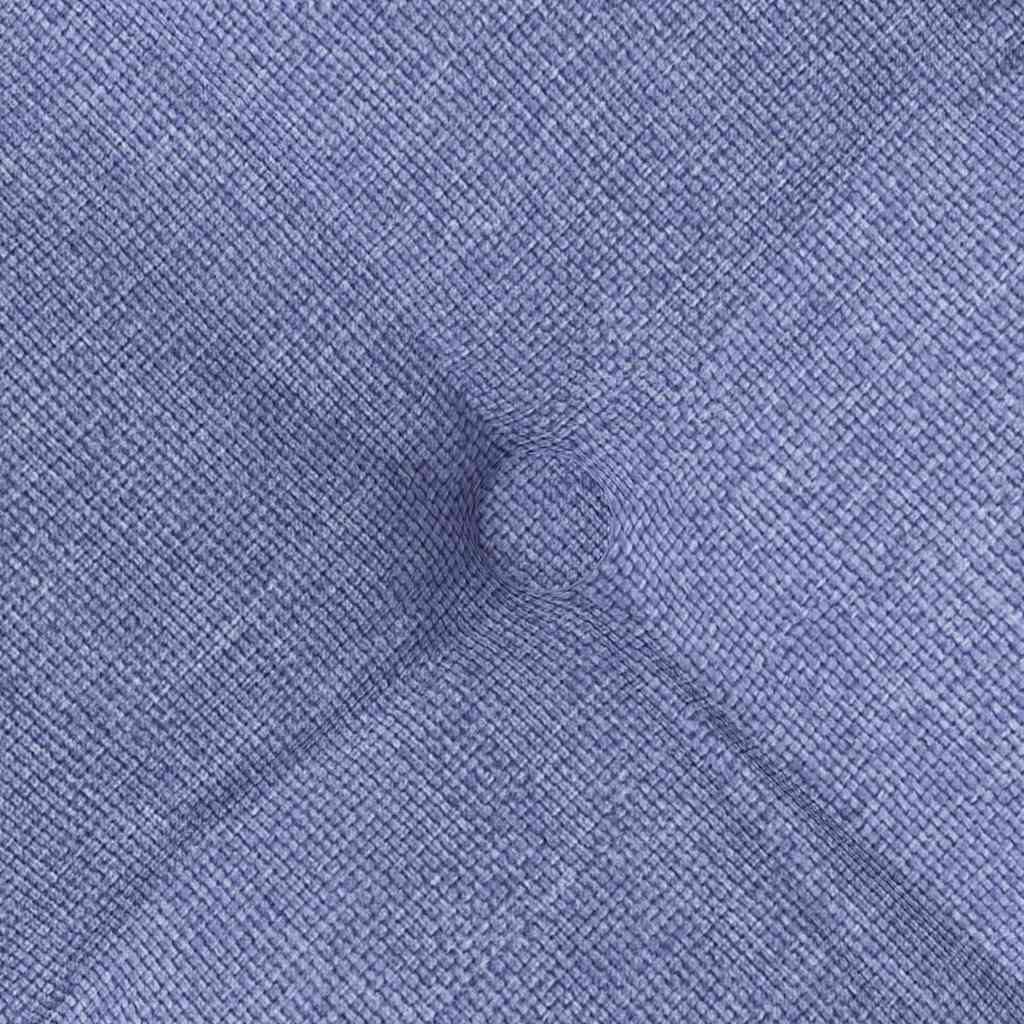 Cuscini per Seduta 2 pcs Blu jeans 40 x 40 x 6 cm Tessuto 42015160