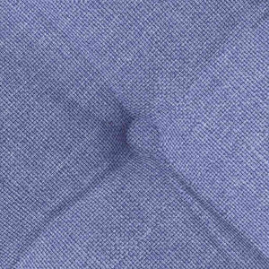 Cuscini per Seduta 2 pcs Blu jeans 40 x 40 x 6 cm Tessuto 42015160