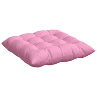 Cuscini per Seduta 2 pcs Rosa 40 x 40 x 6 cm Tessuto 42015161