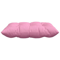 Cuscini per Seduta 2 pcs Rosa 40 x 40 x 6 cm Tessuto 42015161