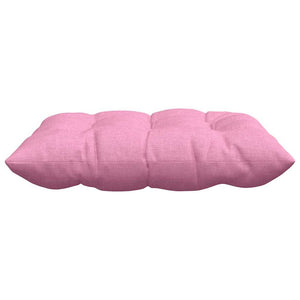 Cuscini per Seduta 2 pcs Rosa 40 x 40 x 6 cm Tessuto 42015161