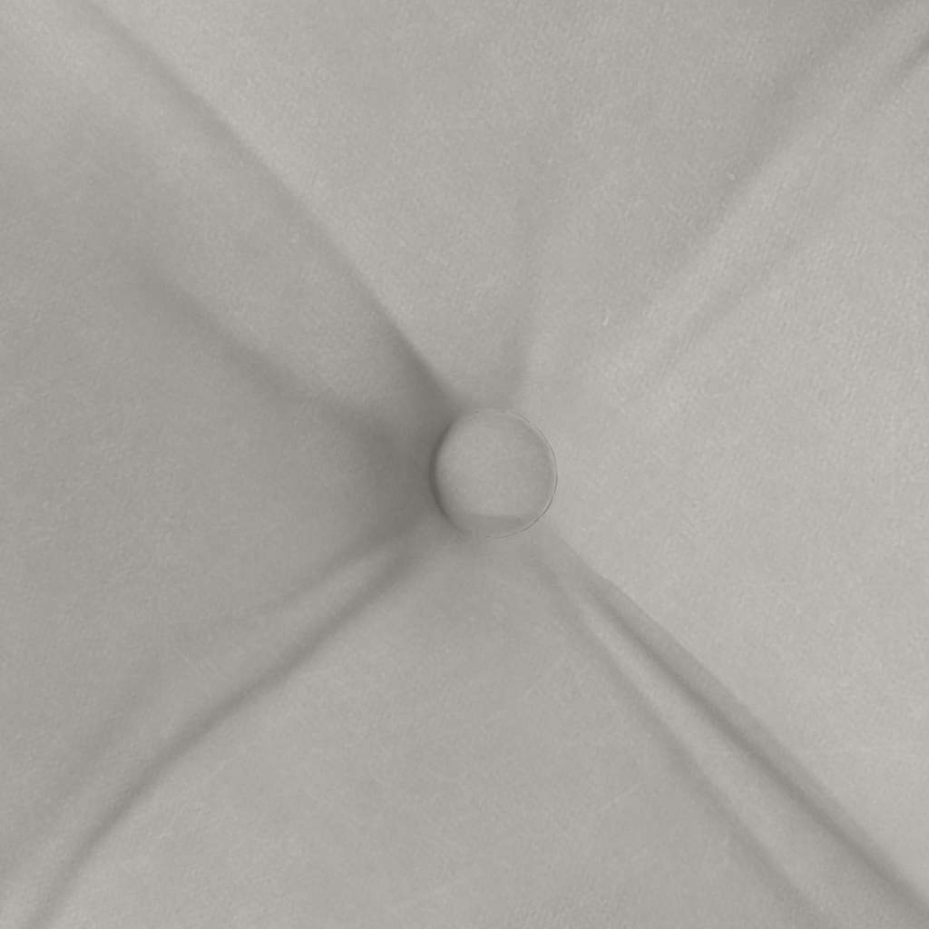 Cuscini per Seduta 4 pcs Grigio chiaro 40 x 40 x 6 cm 42015176