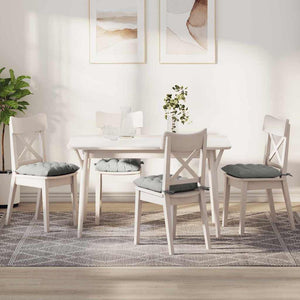 Cuscini per Seduta 4 pcs Grigio chiaro 40 x 40 x 6 cm 42015176