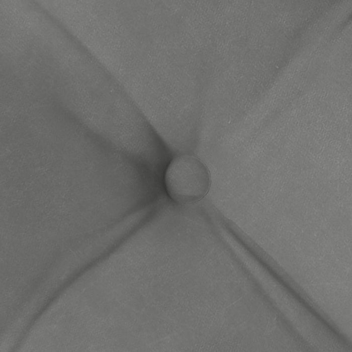 Cuscini per Seduta 4 pcs Grigio scuro 40 x 40 x 6 cm Microfibra 42015177