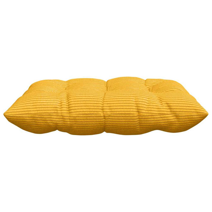 Cuscini per Seduta 4 pcs Giallo Chiaro 40 x 40 x 6 cm 42015187