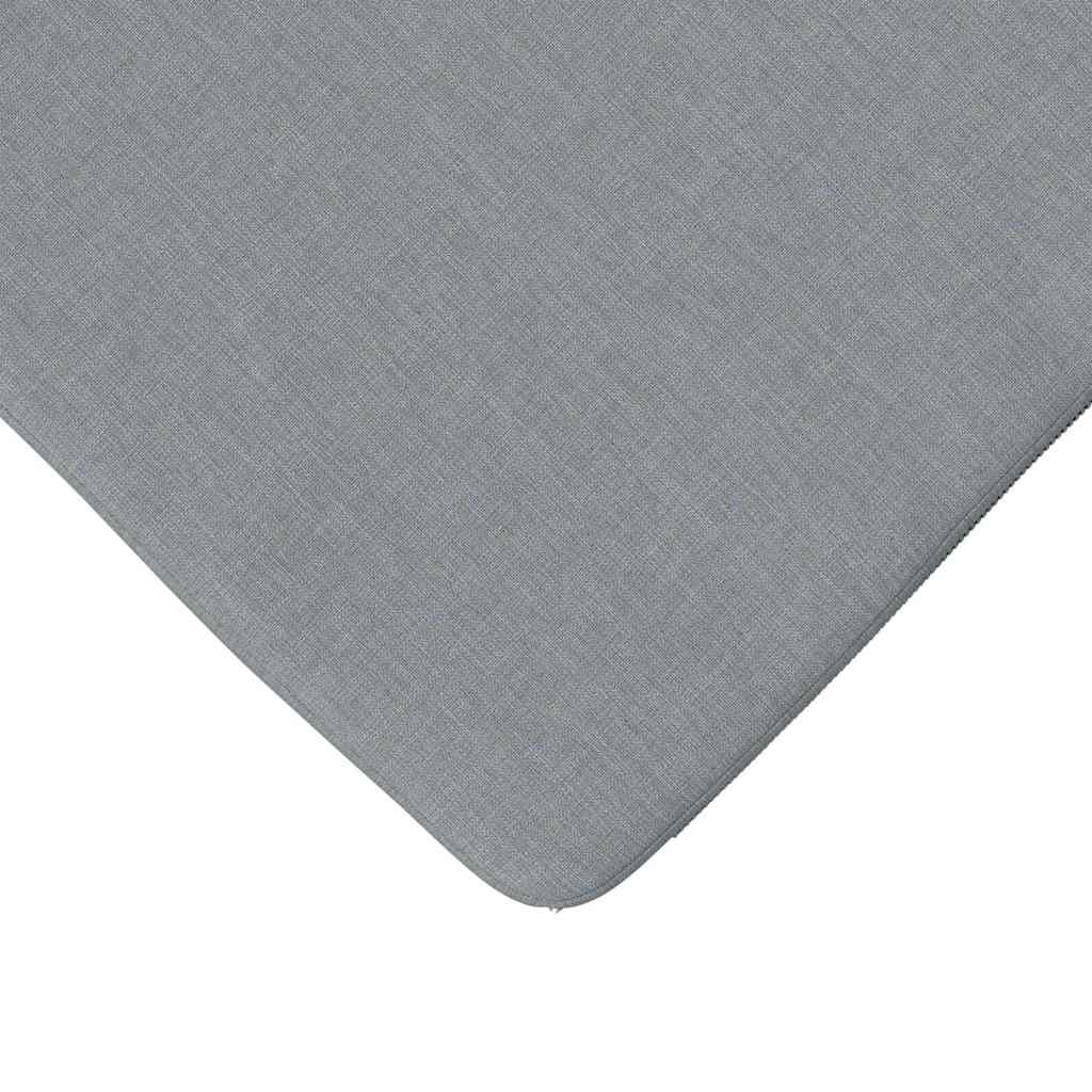 Cuscini per Seduta 4 pcs Grigio chiaro 40 x 40 x 3 cm Tessuto 42015189