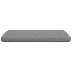 Cuscini per Seduta 4 pcs Grigio chiaro 40 x 40 x 3 cm Tessuto 42015189