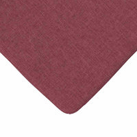 Cuscini per Seduta 4 pcs Rosso Vino 40 x 40 x 3 cm Tessuto 42015192