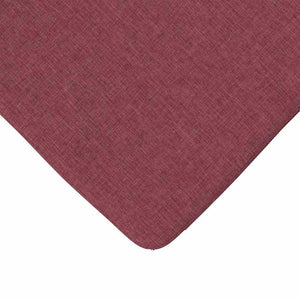 Cuscini per Seduta 4 pcs Rosso Vino 40 x 40 x 3 cm Tessuto 42015192