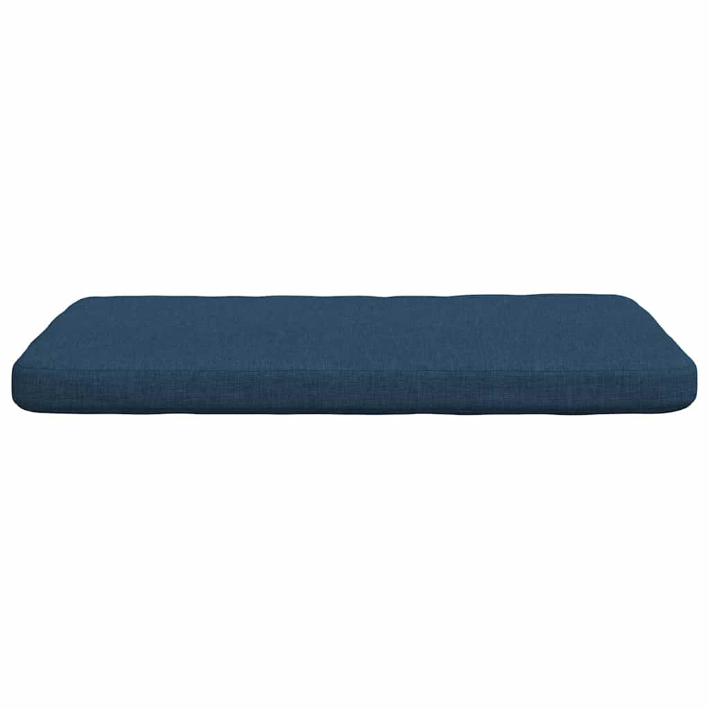 Cuscini per Seduta 4 pcs Blu 40 x 40 x 3 cm Tessuto 42015197