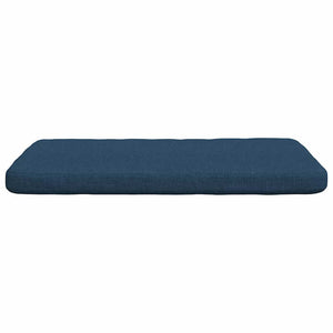 Cuscini per Seduta 4 pcs Blu 40 x 40 x 3 cm Tessuto 42015197