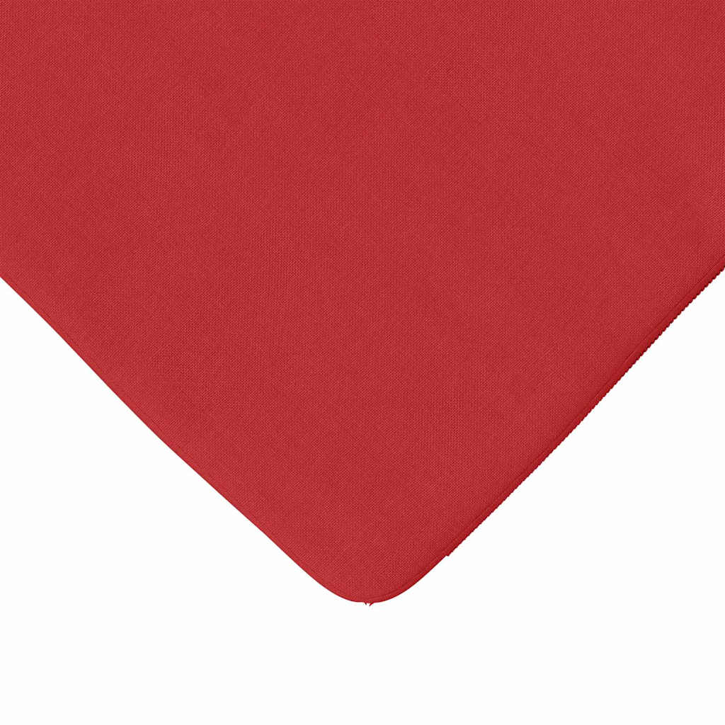 Cuscini per Seduta 4 pcs Rosso 40 x 40 x 3 cm Tessuto 42015201