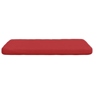Cuscini per Seduta 4 pcs Rosso 40 x 40 x 3 cm Tessuto 42015201
