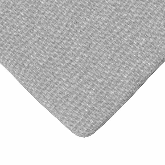 Cuscini per Seduta 4 pcs Grigio Nuvola 40 x 40 x 3 cm Tessuto 42015202
